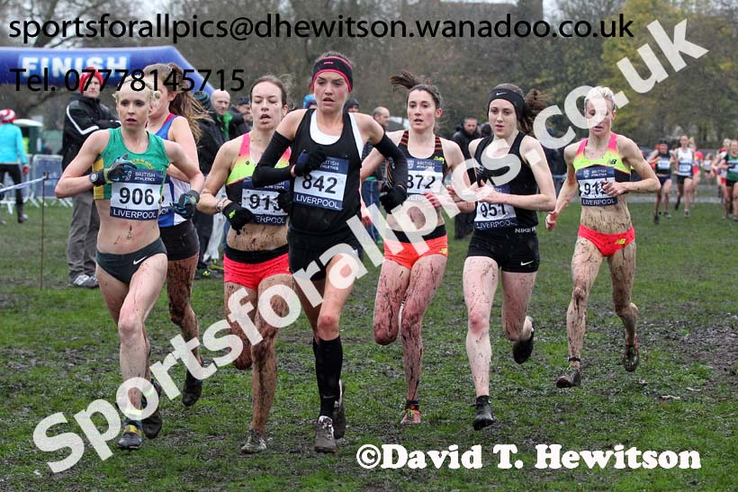 Senior women, British Athletics Liverpool Cross Challenge, Sefton Park, Liverpool. Photo: David T. Hewitson/Sports for All Pics